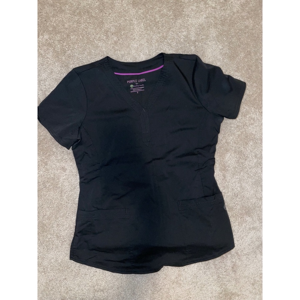 Uniform Advantage Purple Label Scrub Top